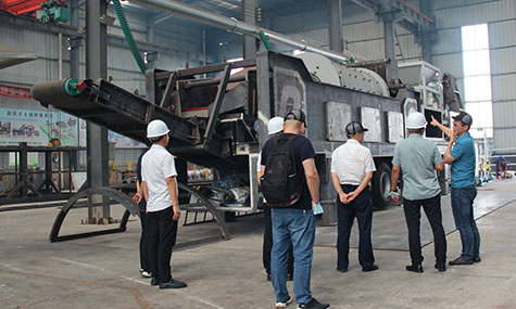 客戶來廠參觀考察