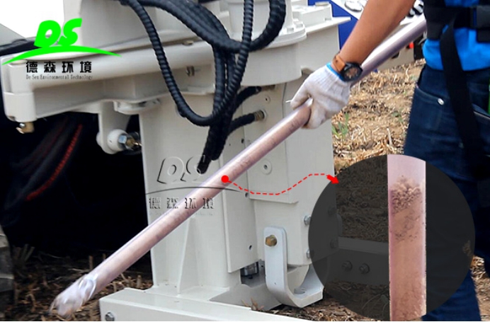 DS土壤修復(fù)“前鋒”——土壤采樣機